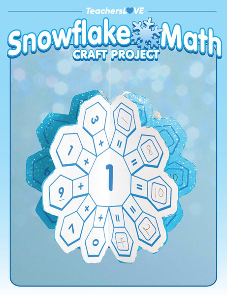 Snowflake Math: Winter Craft Project