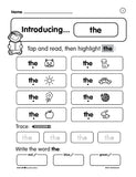 Introducing... Sight Words 1-50