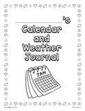 Calendar and Weather Journal SAMPLER