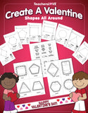 Create A Valentine: Shapes All Around
