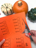 Pumpkin Math: Halloween Craft Project