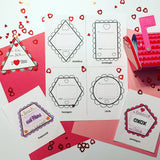 Create A Valentine: Shapes All Around