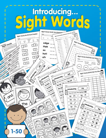 Introducing... Sight Words 1-50