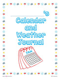 Calendar and Weather Journal