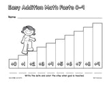 Easy Addition and Subtraction Math Facts: 0-9