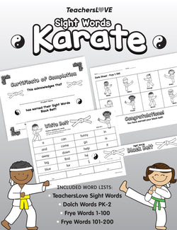 Sight Words Karate