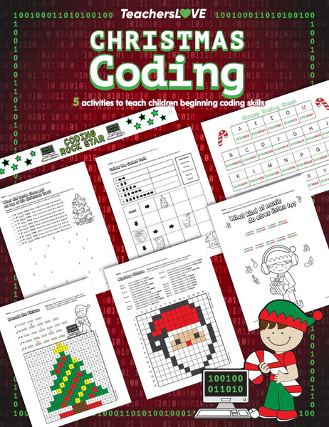 Christmas Coding: 5 Screen-Free Activities to Teach Beginning Coding Skills